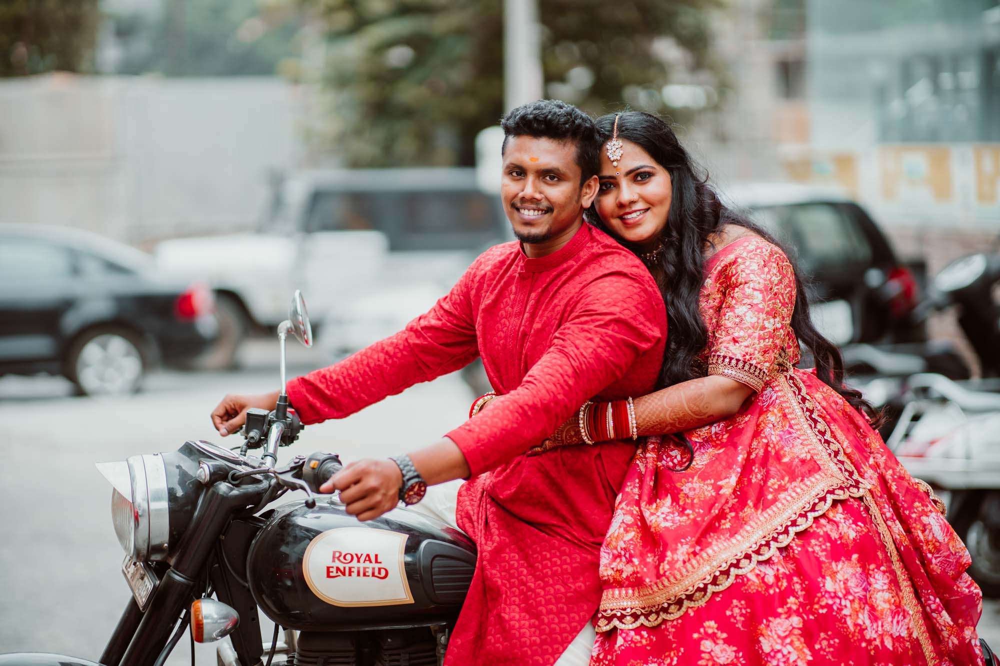 Smrithi & Arjun Engagement — Engagement photography by SunGlam Films